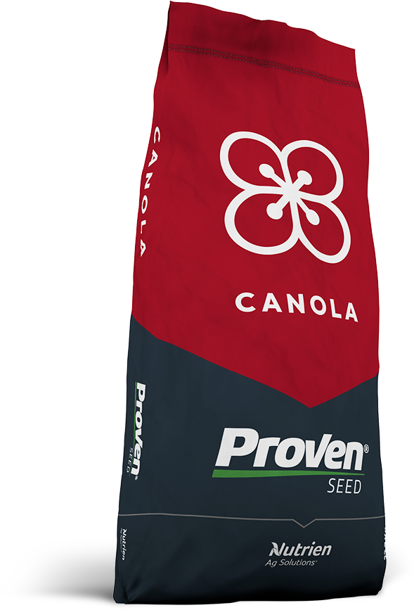 Red Canola seed bag
