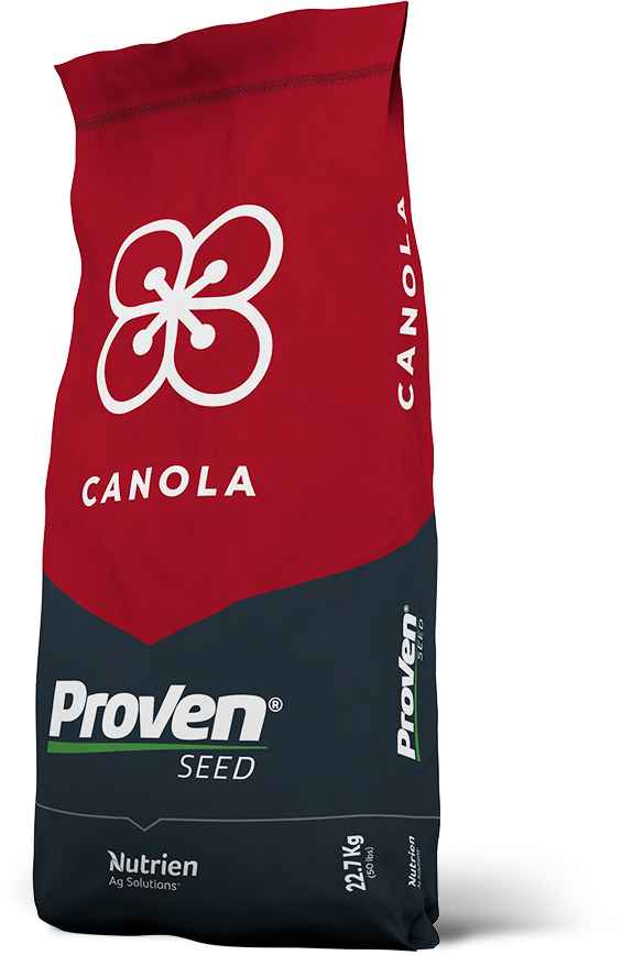 Red Canola seed bag